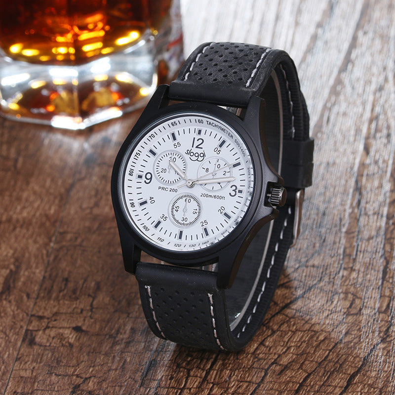 New sports watch for men and women, quartz watch.