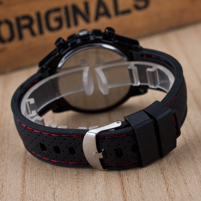 New sports watch for men and women, quartz watch.