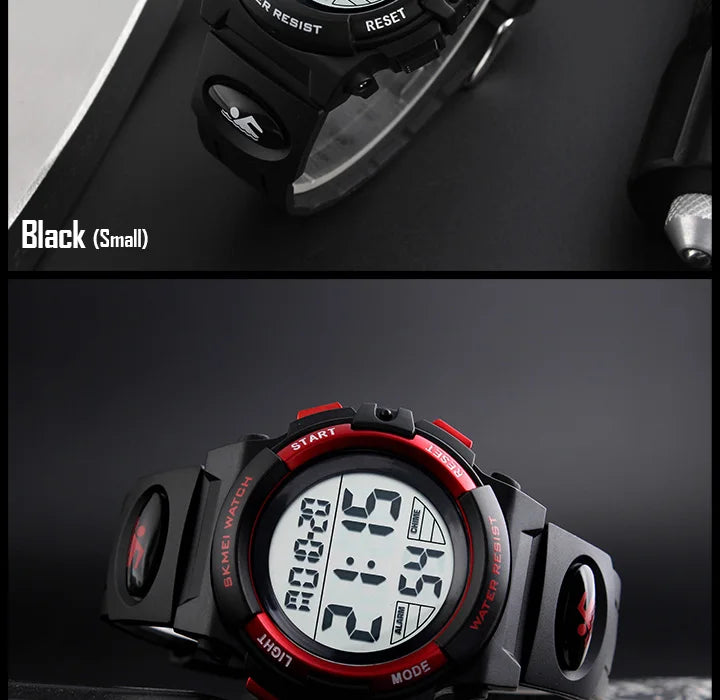 SKMEI Kids Watch Digital LED Waterproof Watch.