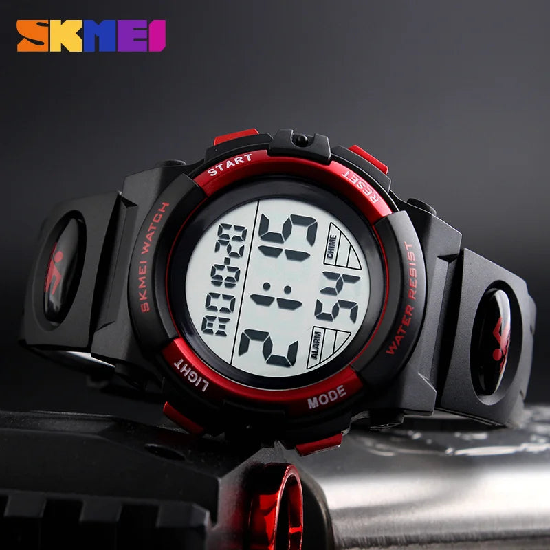 SKMEI Kids Watch Digital LED Waterproof Watch.