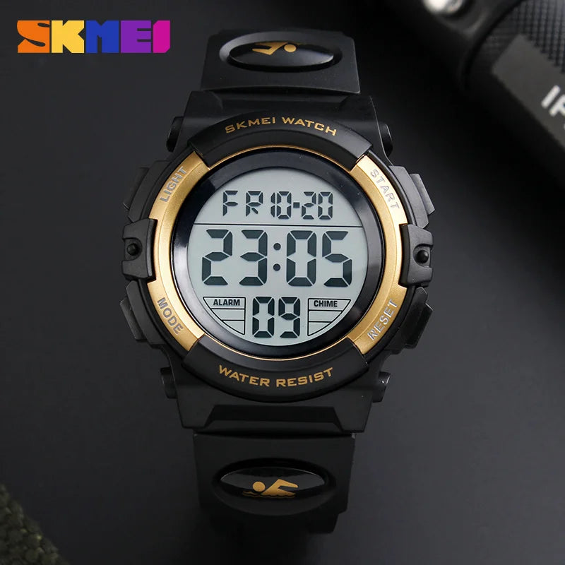 SKMEI Kids Watch Digital LED Waterproof Watch.