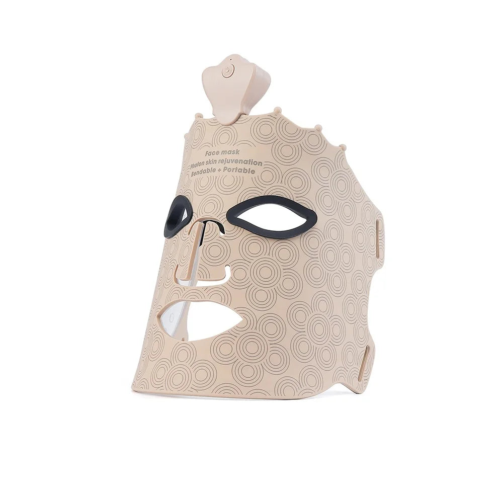 7 Colors LED Face Mask Red Light Therapy Silicone Anti Aging Advanced Photon Mask