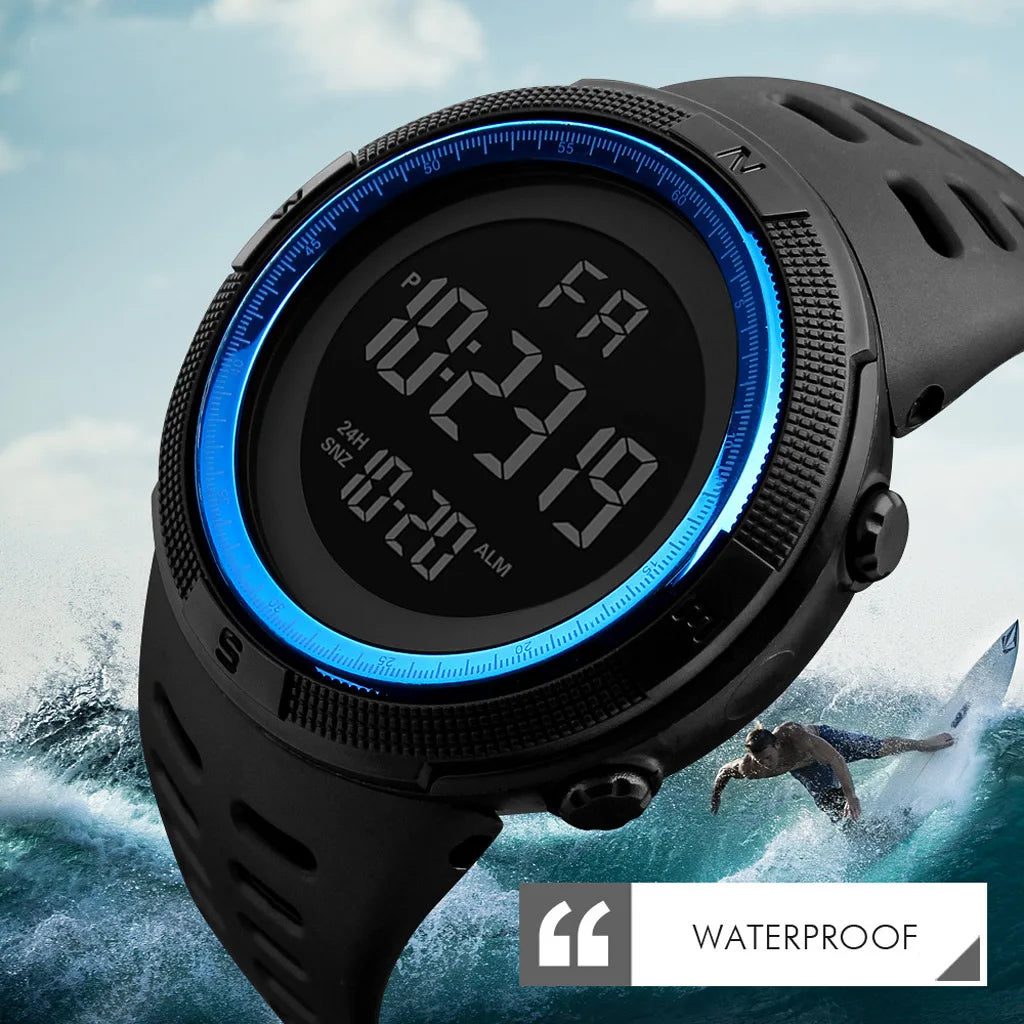 Men's Digital Watch Military Sports Waterproof