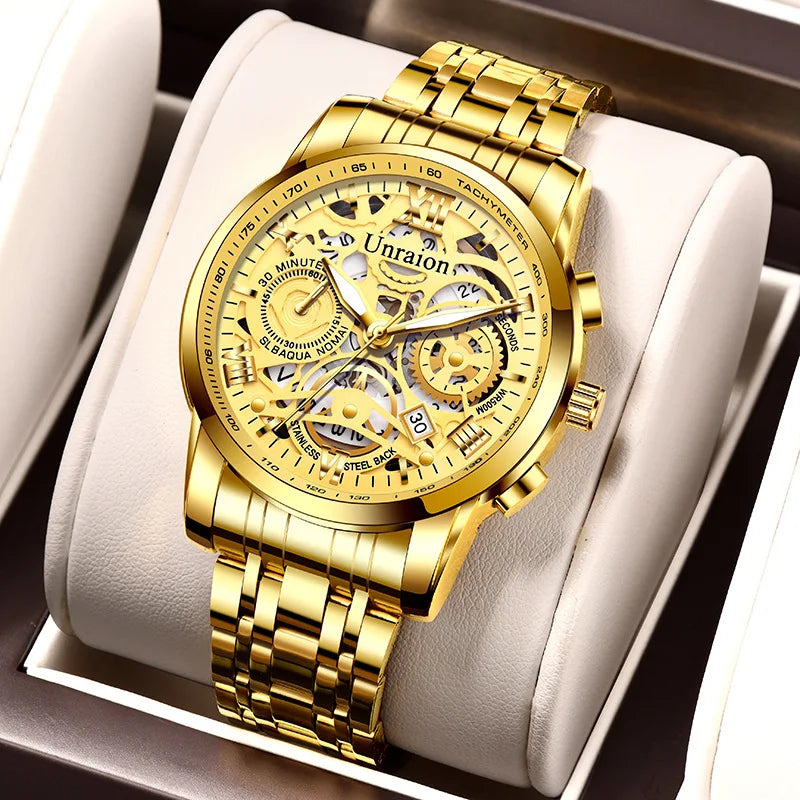 Luxury Brand Men's Watch Business Fashion Waterproof