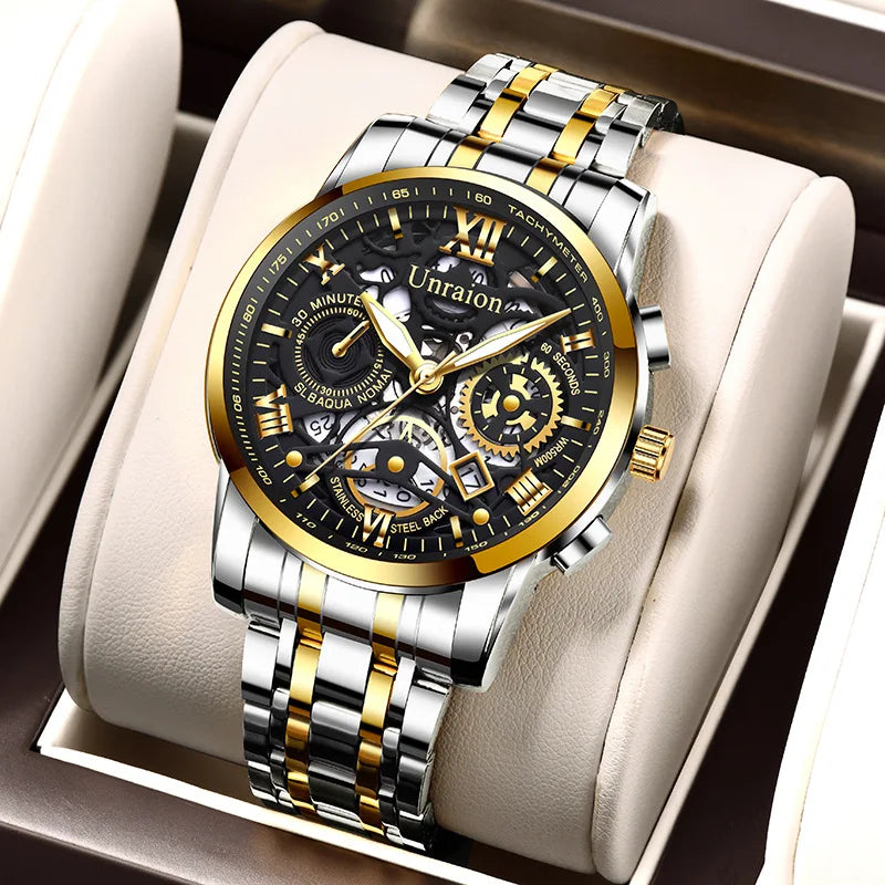 Luxury Brand Men's Watch Business Fashion Waterproof