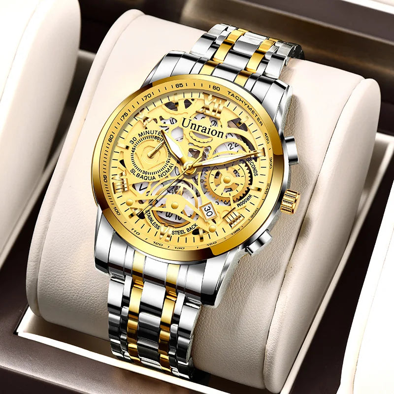 Luxury Brand Men's Watch Business Fashion Waterproof