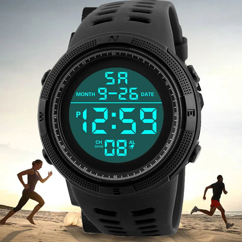 Men's Digital Watch Military Sports Waterproof